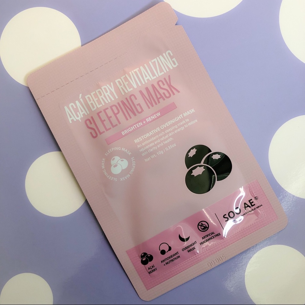 💜3 for $10! SOO AE Açaí Berry Sleep Mask